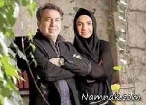 سیامک انصاری و همسرش